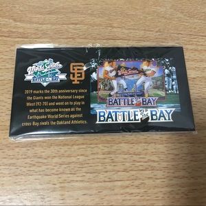 Fanatics Battle of the Bay Enamel Pin